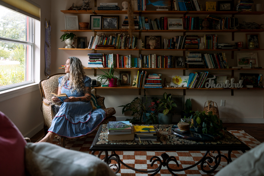 Arielle Hobbs in her office